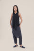 Patterned jacquard reversible asymmetric top